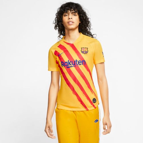 Maglia da calcio FC Barcelona Stadium da donna - Quarta - Giallo