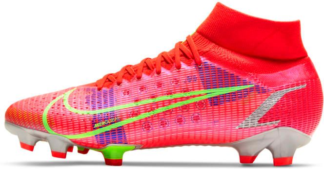 Scarpa da calcio per terreni duri Nike Mercurial Superfly 8 Pro FG - Rosso