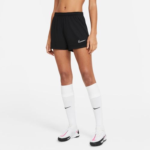 Shorts da calcio in maglia Nike Dri-FIT Academy - Donna - Nero