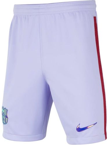 Shorts da calcio FC Barcelona 2021/22 Stadium per ragazzi - Home/Away - Viola