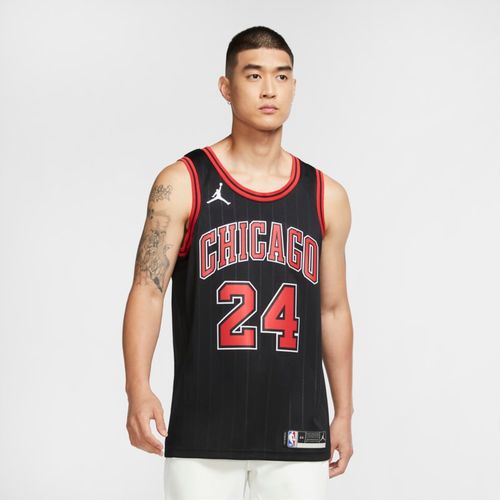 Maglia Lauri Markkanen Bulls Statement Edition 2020 Swingman Jordan NBA - Nero