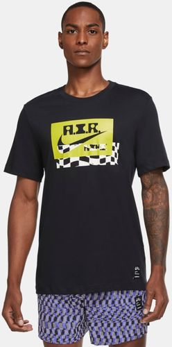 T-shirt a manica corta Nike Dri-FIT A.I.R. T-shirt da running Chaz Bear - Uomo - Nero