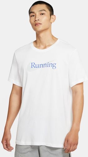 T-shirt da running Nike Dri-FIT - Uomo - Bianco