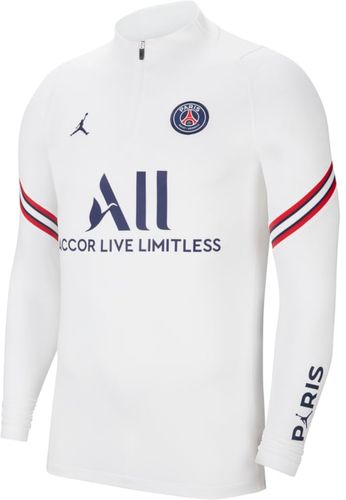 Maglia da calcio per allenamento Paris Saint-Germain Strike da uomo - Home - Bianco