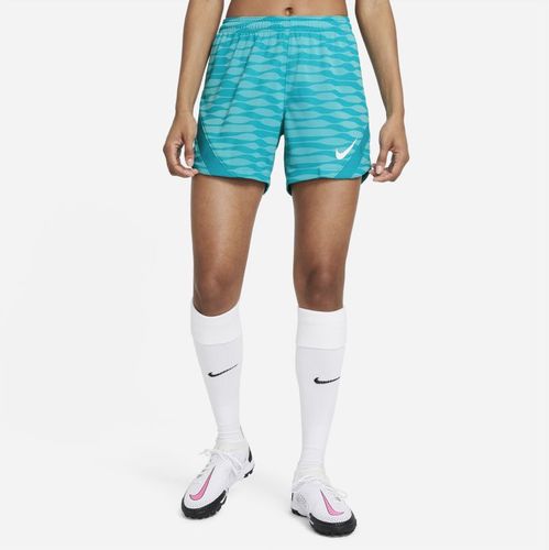 Shorts da calcio in maglia Nike Dri-FIT Strike - Donna - Blu