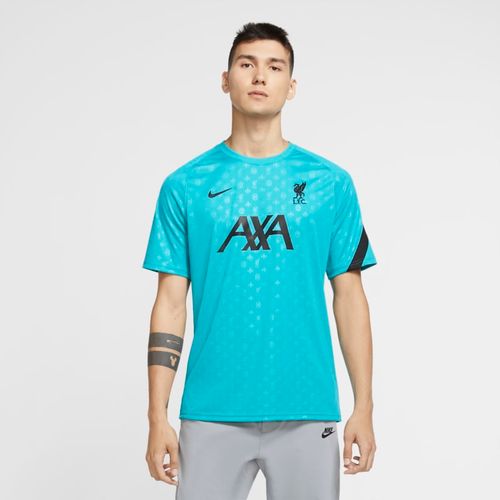 Maglia da calcio pre-partita a manica corta Liverpool FC - Uomo - Verde