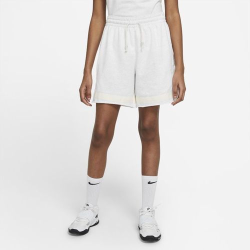 Shorts da basket Nike Standard Issue Swoosh Fly - Donna - Marrone