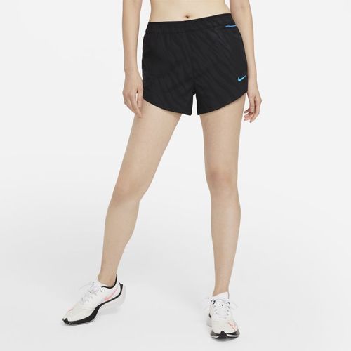 Shorts da running Nike Tempo Luxe Icon Clash - Donna - Nero