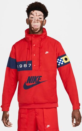 Giacca in tessuto Walliwaw Nike Sportswear Reissue - Uomo - Rosso