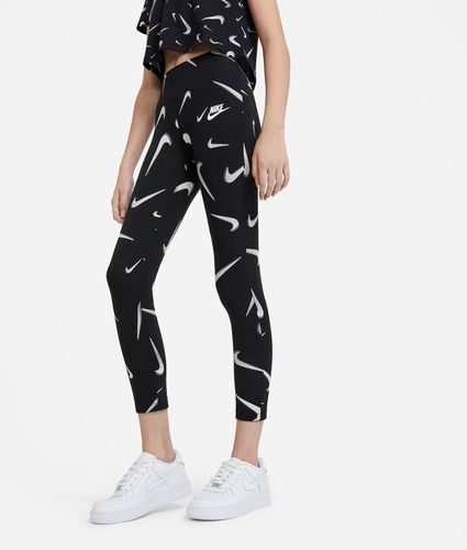 Leggings stampati Nike Sportswear Favorites - Ragazza - Nero