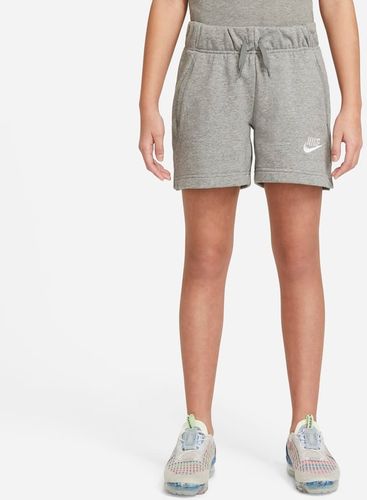 Shorts in French Terry Nike Sportswear Club - Ragazza - Grigio