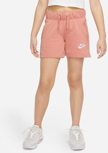Shorts in French Terry Nike Sportswear Club - Ragazza - Arancione
