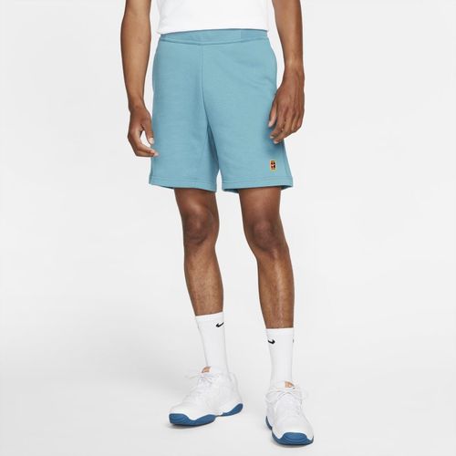 Shorts da tennis in fleece NikeCourt - Uomo - Blu