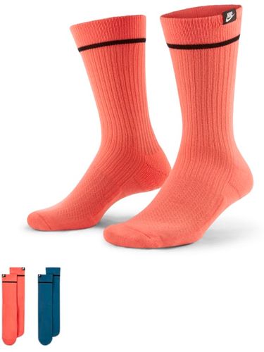 Calze Nike SNEAKR Sox di media lunghezza - Unisex (2 paia) - Multicolore