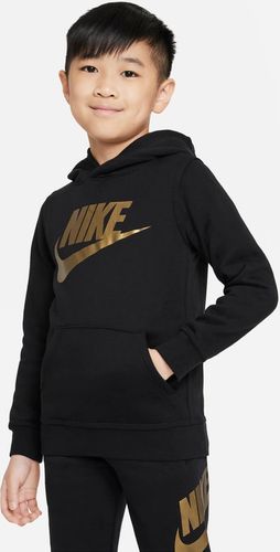 Felpa pullover con cappuccio Nike Sportswear Club Fleece - Bambini - Nero