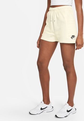 Shorts in fleece Nike Air - Donna - Bianco