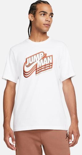 T-shirt a manica corta con grafica Jordan Jumpman - Uomo - Bianco