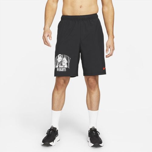 Shorts da training in tessuto con grafica Nike Dri-FIT - Uomo - Nero