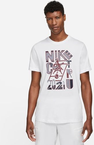 T-shirt da tennis NikeCourt - Uomo - Bianco