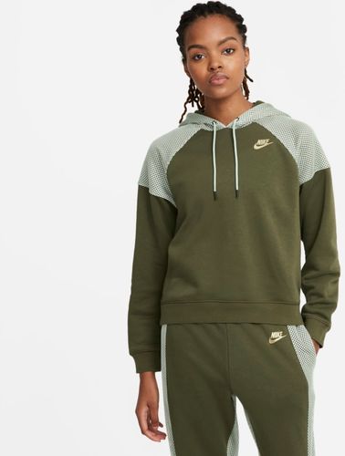 Felpa da tennis in fleece con cappuccio Serena Williams Design Crew - Donna - Verde