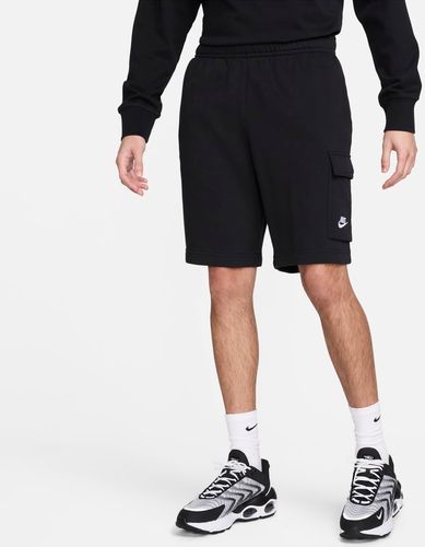 Shorts cargo in French Terry Nike Sportswear Club - Uomo - Nero