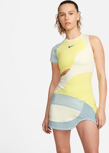 Abito da tennis NikeCourt Dri-FIT Slam - Donna - Giallo