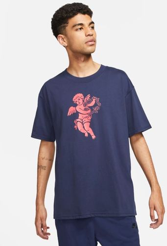 T-shirt da skateboard con grafica Nike SB - Uomo - Blu