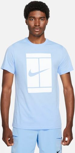 T-shirt da tennis NikeCourt - Uomo - Blu