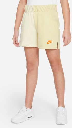 Shorts in French Terry Nike Sportswear - Ragazza - Bianco