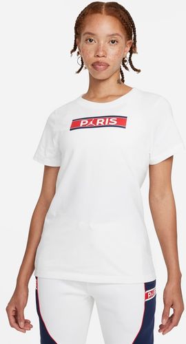 T-shirt a manica corta Paris Saint-Germain - Donna - Bianco