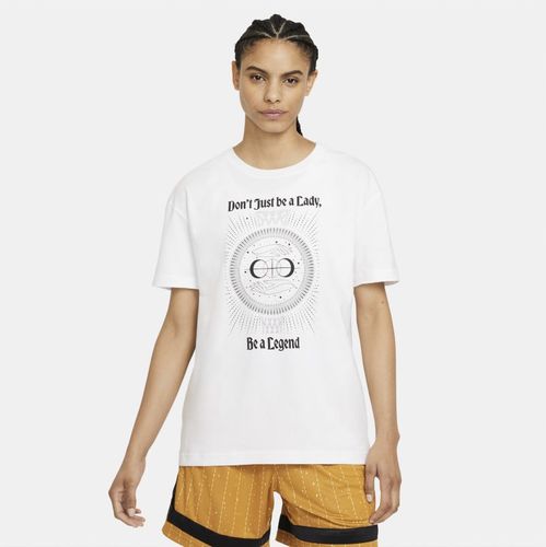 T-shirt da basket Boyfriend Nike"Legend"- Donna - Bianco