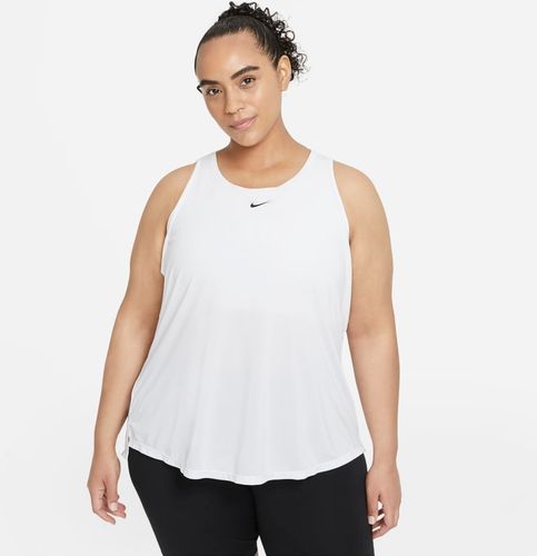 Canotta Standard Fit Nike Dri-FIT One (Plus size) - Donna - Bianco