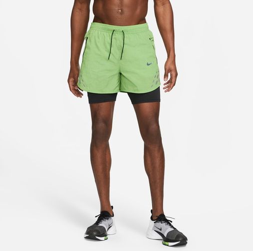 Shorts da running Pinnacle 3-in-1 Nike Run Division – Uomo - Verde
