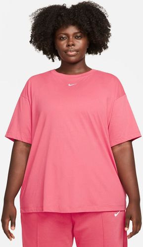 Top oversize a manica corta Nike Sportswear Essential (Plus size) - Donna - Rosa