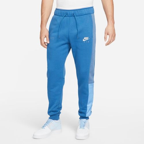 Pantaloni jogger in fleece con rovescio spazzolato Nike Air - Uomo - Blu