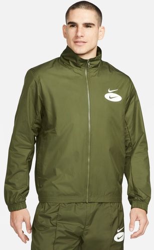 Giacca con fodera in tessuto Nike Sportswear Swoosh League - Uomo - Verde