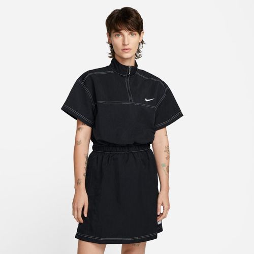 Abito in tessuto Nike Sportswear Swoosh - Donna - Nero