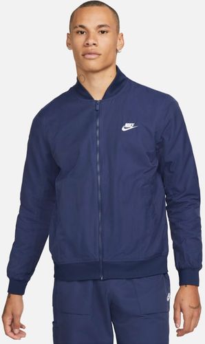 Giacca bomber in tessuto non foderata Nike Sportswear Sport Essentials - Uomo - Blu