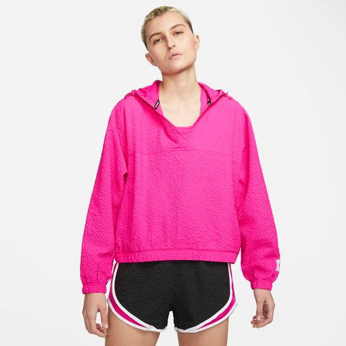 Giacca pullover da running in tessuto Nike Icon Clash - Donna - Rosa