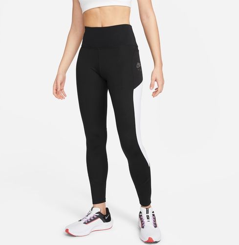Leggings da running a 7/8 a vita alta con tasca Nike Air – Donna - Nero