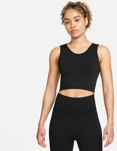 Top corto Nike Yoga Dri-FIT Advance – Donna - Nero