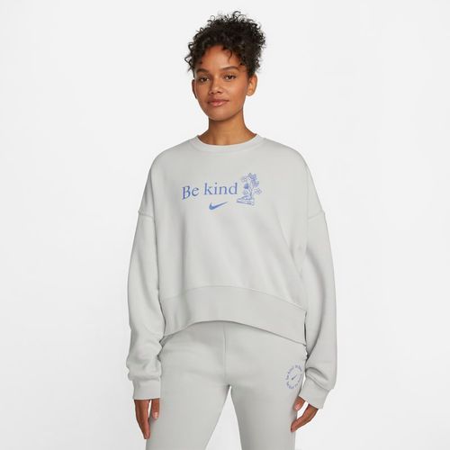 Felpa in fleece Nike Sportswear - Donna - Grigio