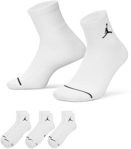 Calze alla caviglia Jordan Everyday Max (3 paia) - Bianco