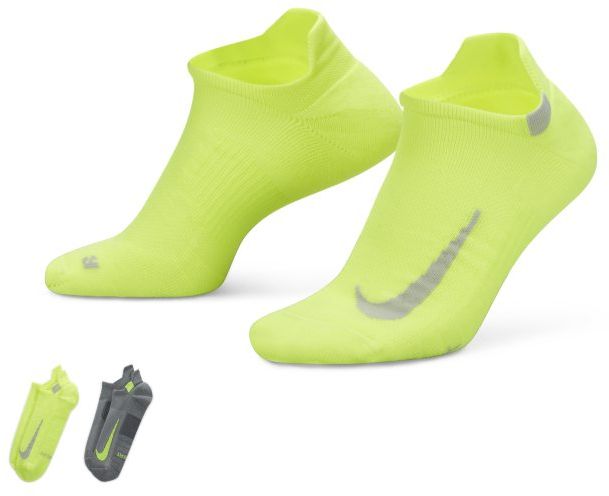 Fantasmini da running Nike Multiplier (2 paia) - Multicolore