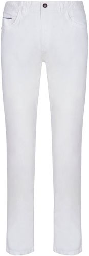 Pantalone 5 tasche in canvas white