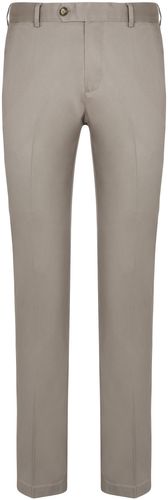 PANTALONE NON IRON MARRONE CHIARO, SLIM