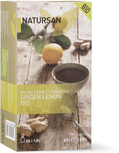 NATURSAN - Infuso d'erbe Ginger Lemon Bio
