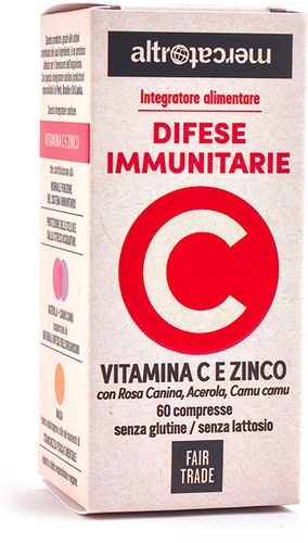ALTROMERCATO - Difese immunitarie Vitamina C e Zinco in compresse