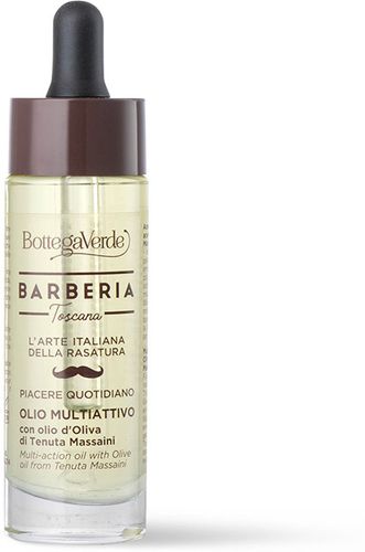 Barberia Toscana - Olio multiattivo con olio d'oliva di Tenuta Massaini