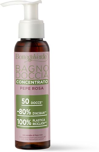 Pepe rosa - Bagnodoccia concentrato - con estratto di Pepe rosa